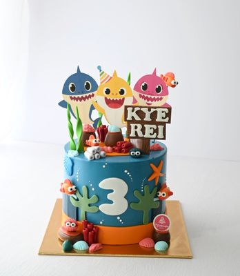 Baby Shark Cake 7 Baby Shark Cake 7