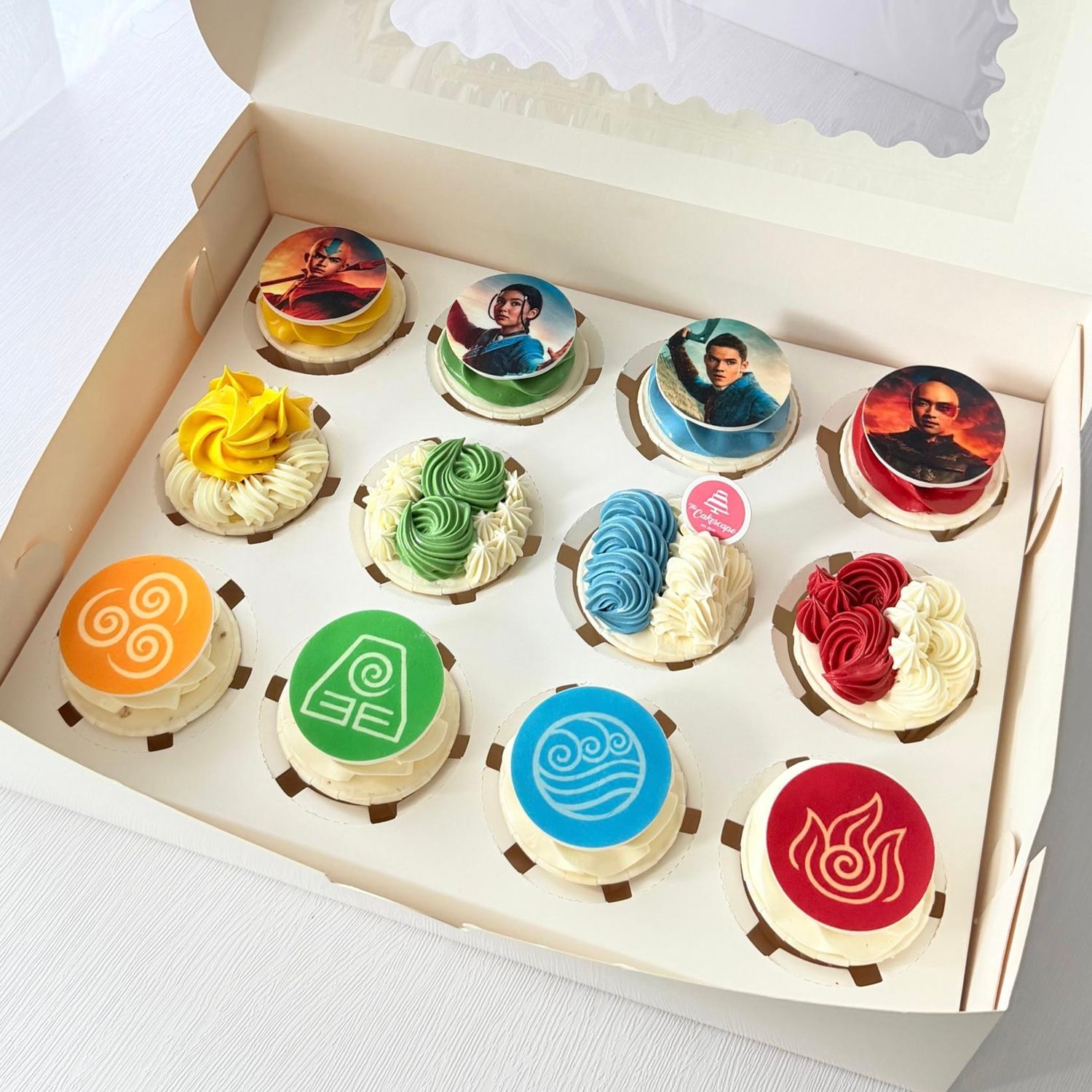 The Last Air Bender Cupcakes The Last Air Bender Cupcakes