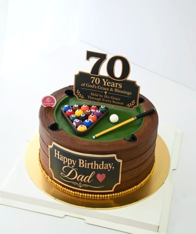 Table Pool / Snooker Cake 3 Table Pool / Snooker Cake 3