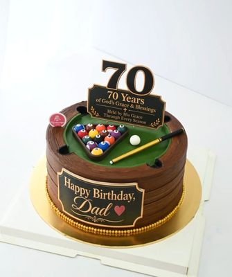 Table Pool / Snooker Cake 3 Table Pool / Snooker Cake 3