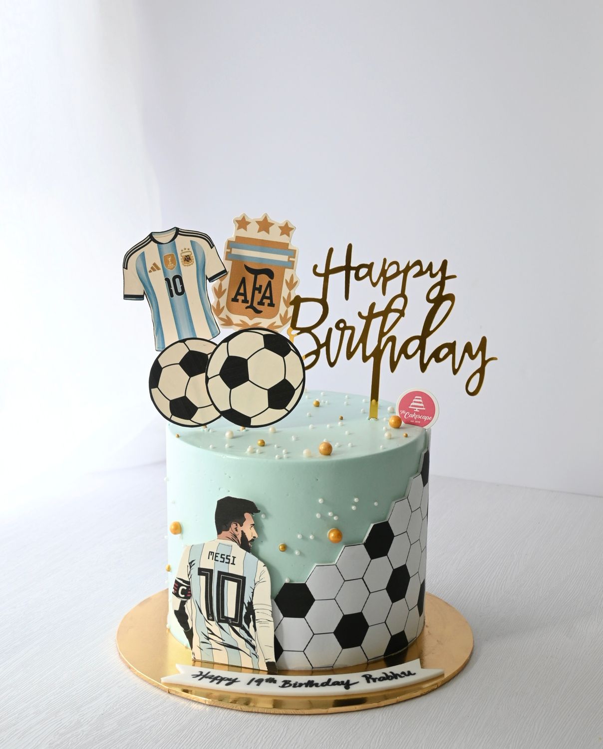 Football Cake 21 - Messi Football Cake 21 - Messi