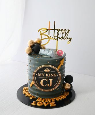 Black Gold Money Trading Cake
