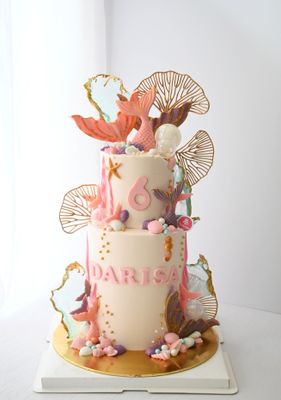 Disney - Mermaid World Cake In 2 Disney - Mermaid World Cake In 2