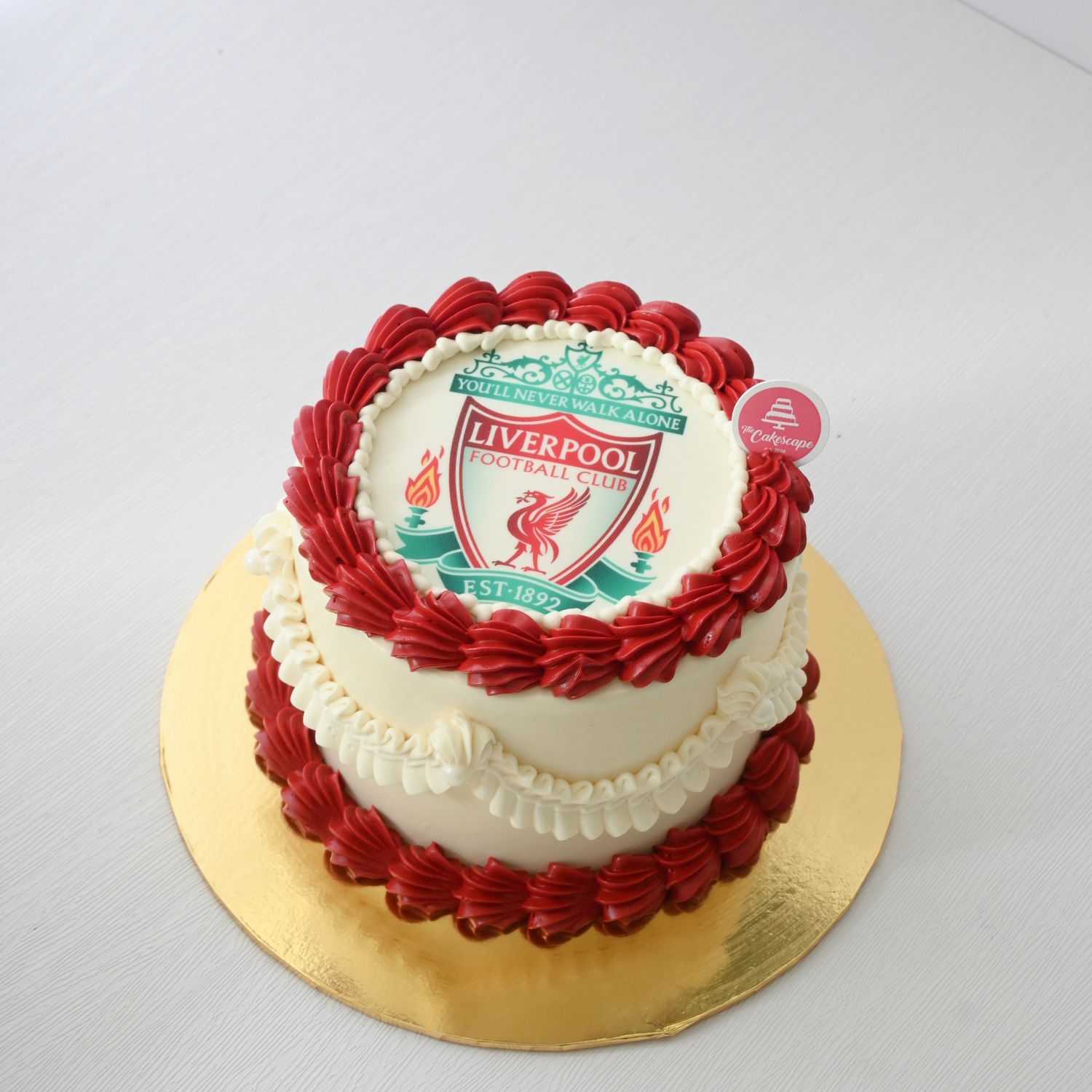Football Cake 23 - Liverpool Football Cake 23 - Liverpool