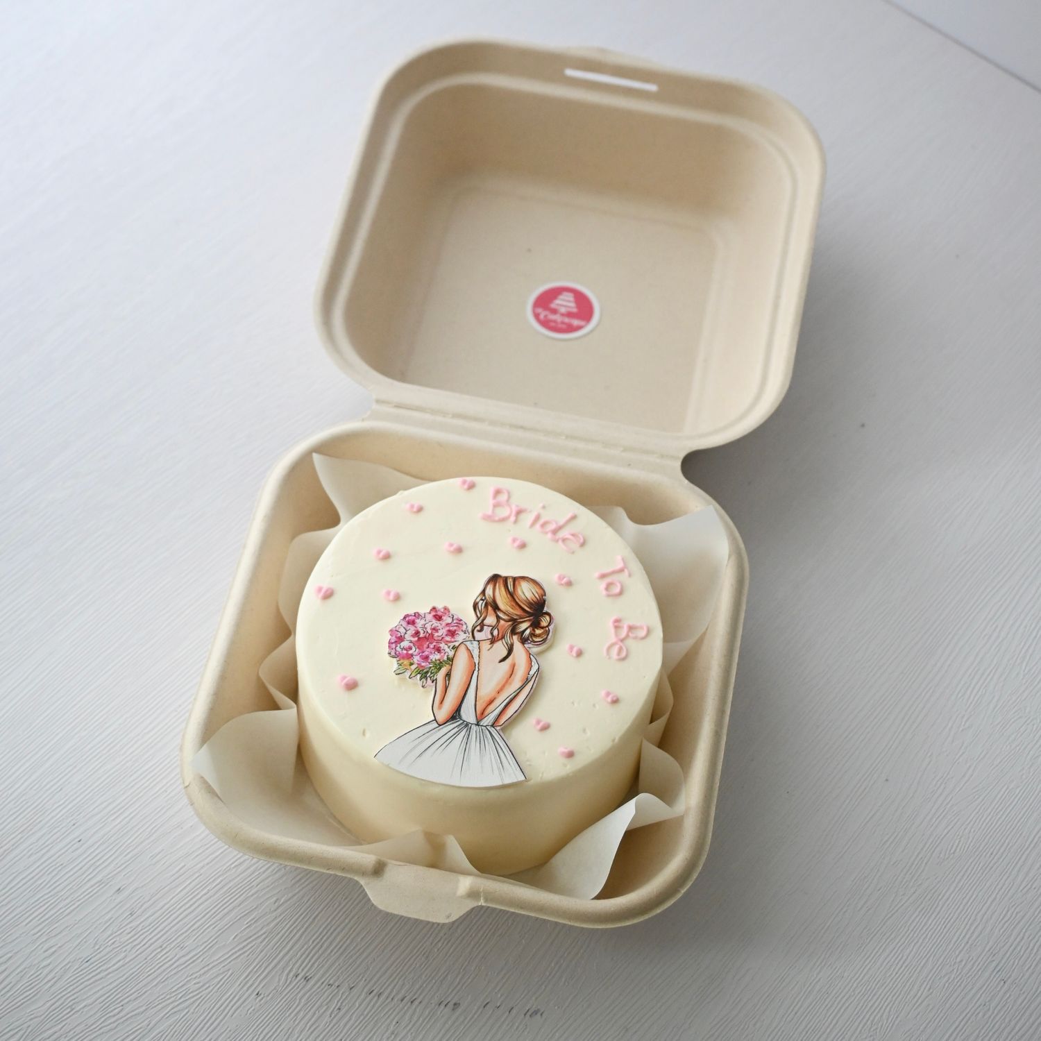 Bento Cake - Bride to Be Bento Cake - Bride to Be