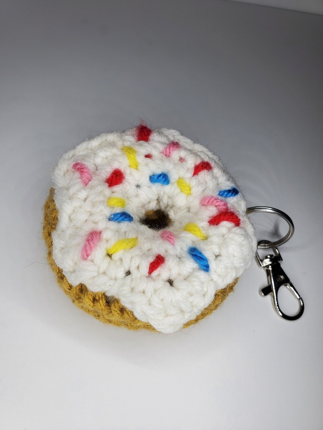 Frosted Donut KeyChains