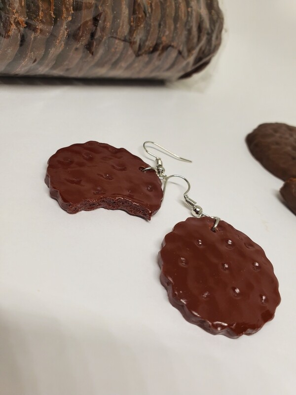 Thin Mint Earrings
