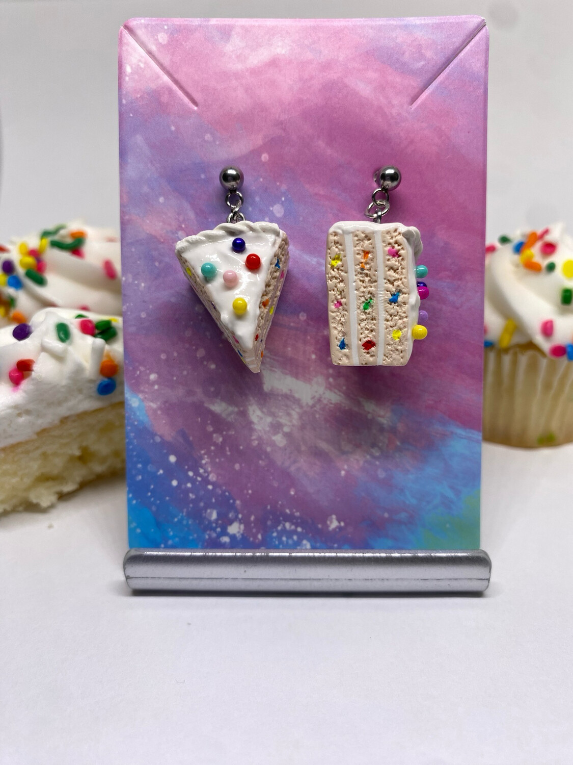 Confetti Cake Slices