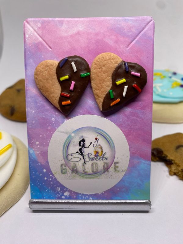 Dipped Sprinkle Cookie