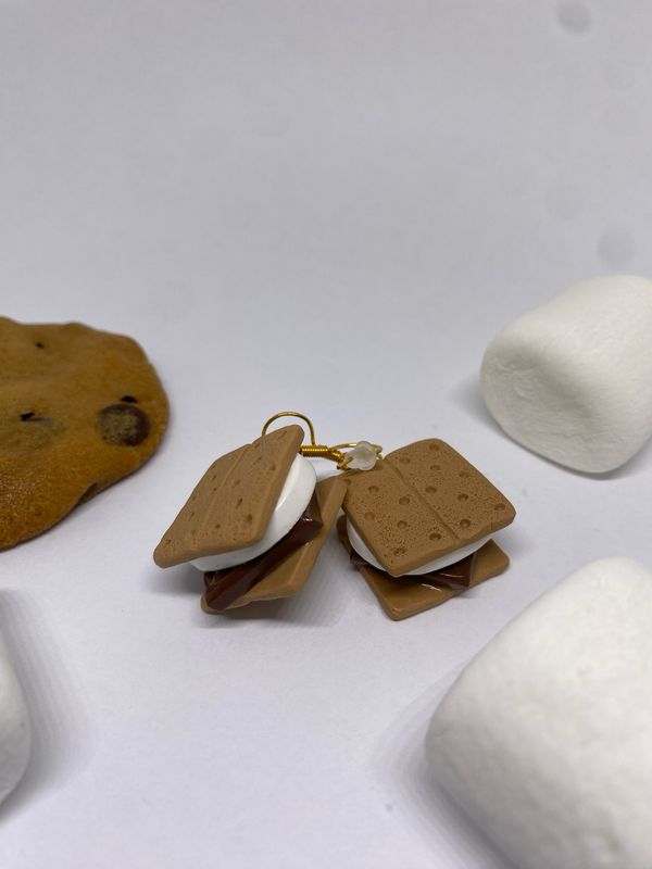 S’mores Earrings