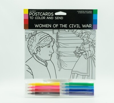 Women of the Civil War Postcards and Markers