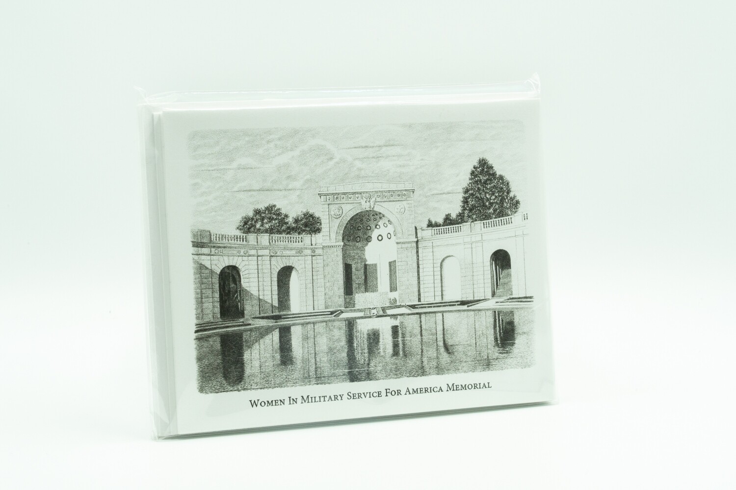 B&W Memorial Notecards