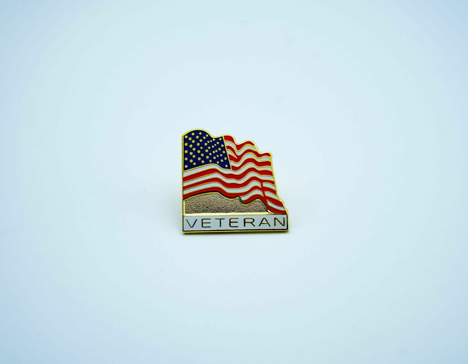 American Flag w/ Veteran Pin
