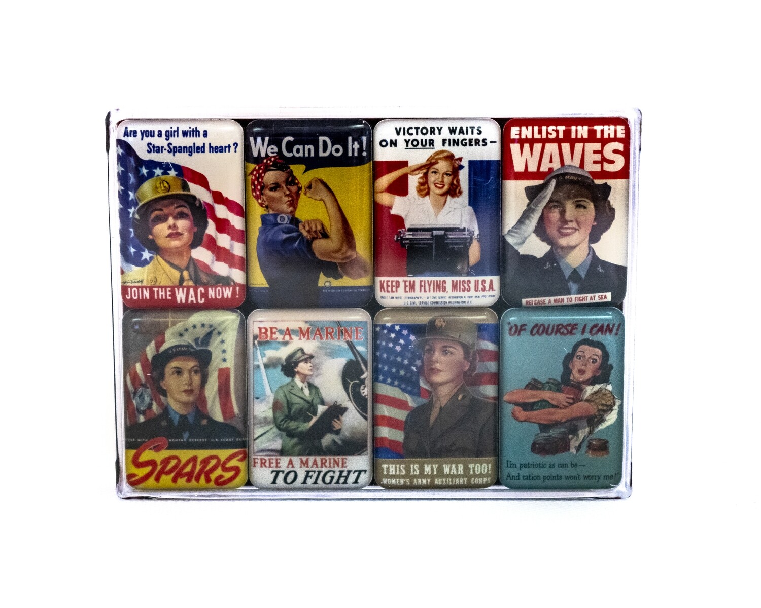 Women of WWII Magnet Set 8 Pc.