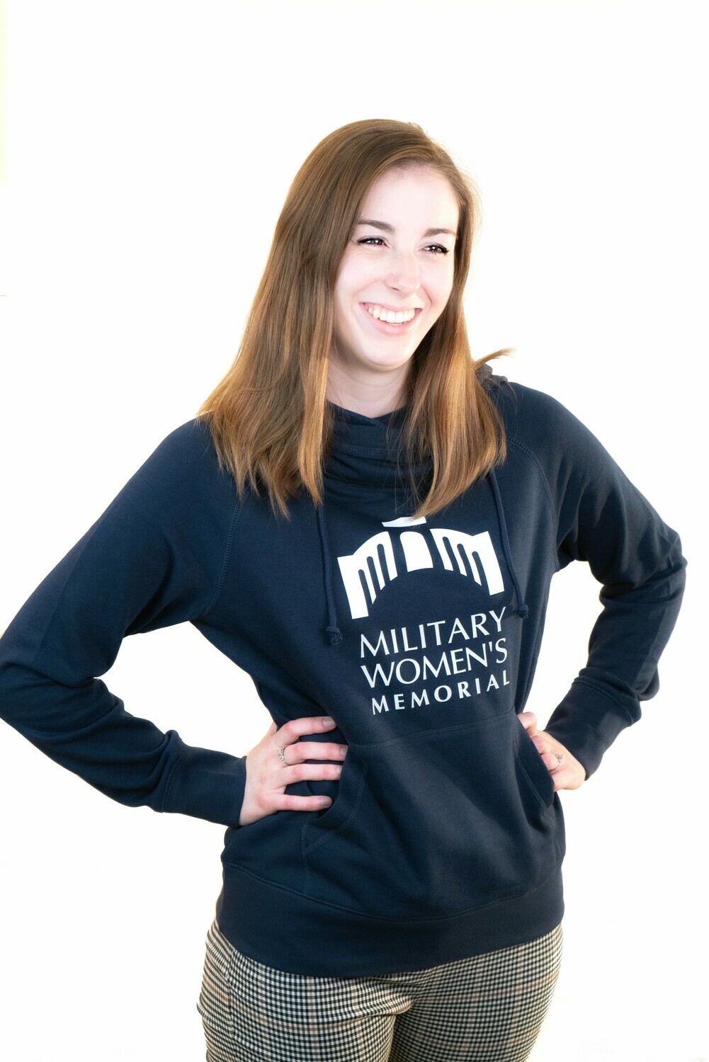 Women's Blue Hoodie Pullover - 3XL