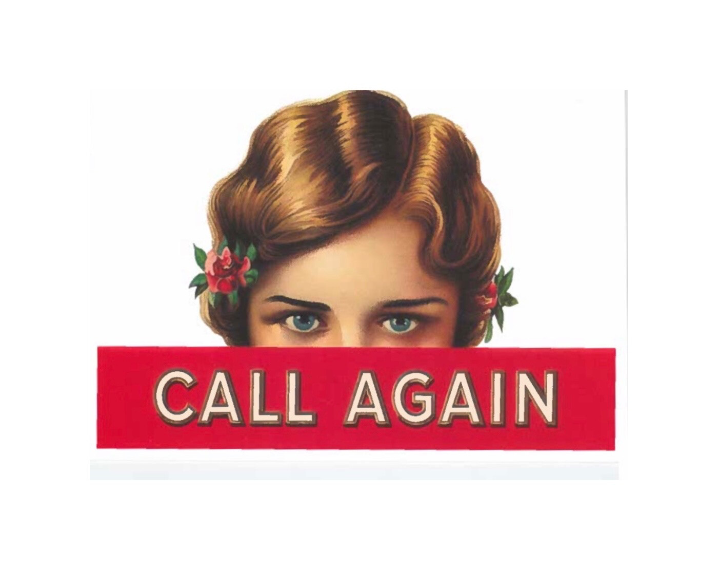 Call Again Postcard