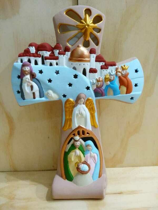 Lampara Cruz Nacimiento