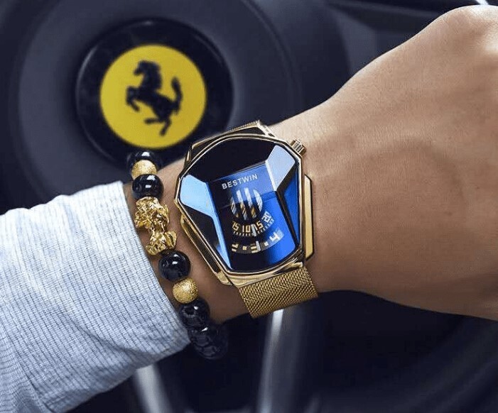 Luxury Saphire Watch, Men