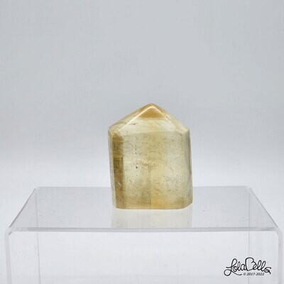 Icelandic Spar / Viking Sunstone / Clear Honey Calcite Tower