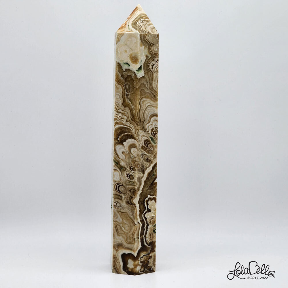 Amber Calcite Tower