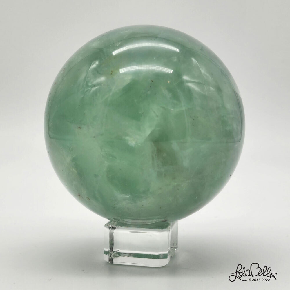 Green Fluorite Sphere