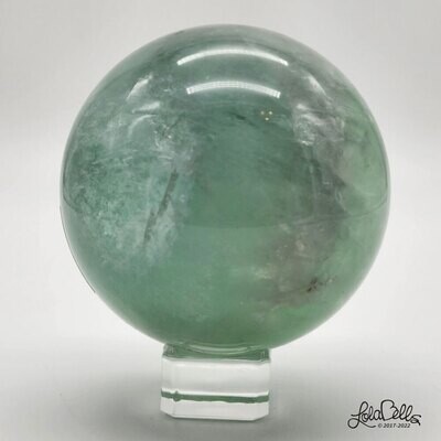 Green Fluorite Sphere