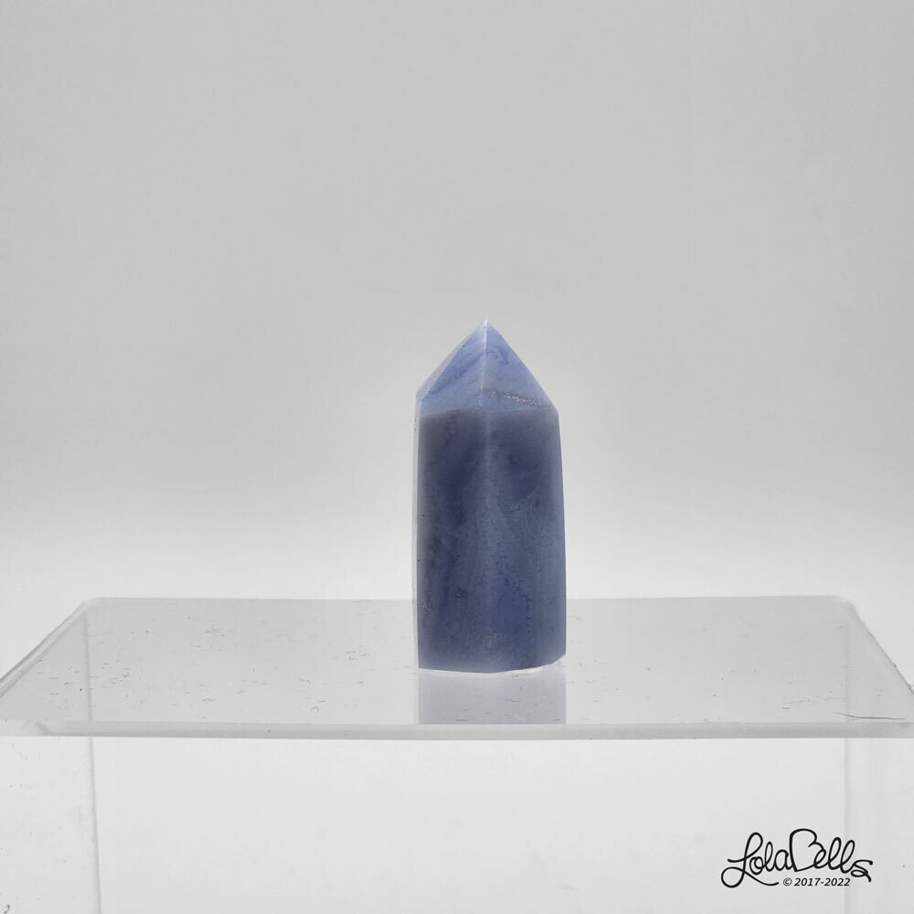 Blue Lace Agate Tower