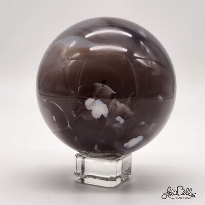 Flower Agate Sphere