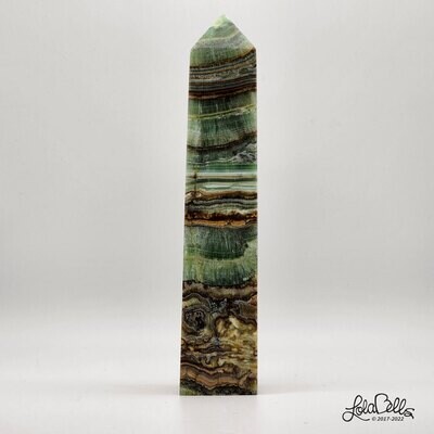 Pistachio Calcite Tower