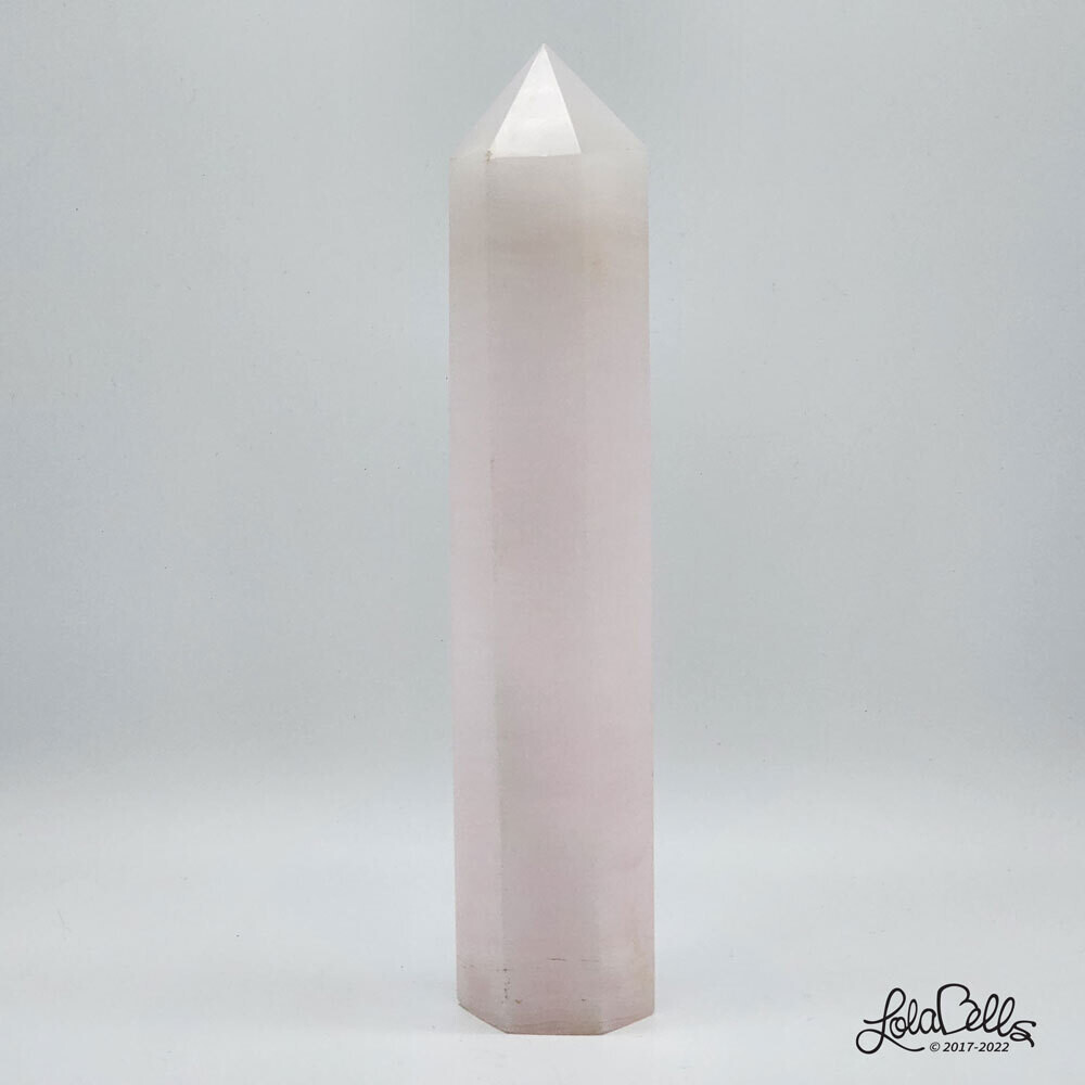 Pink Calcite Mangano Tower