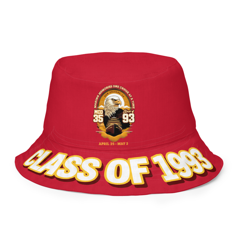 McD35 C/O 93 Cruise 2026 Reversible bucket hat