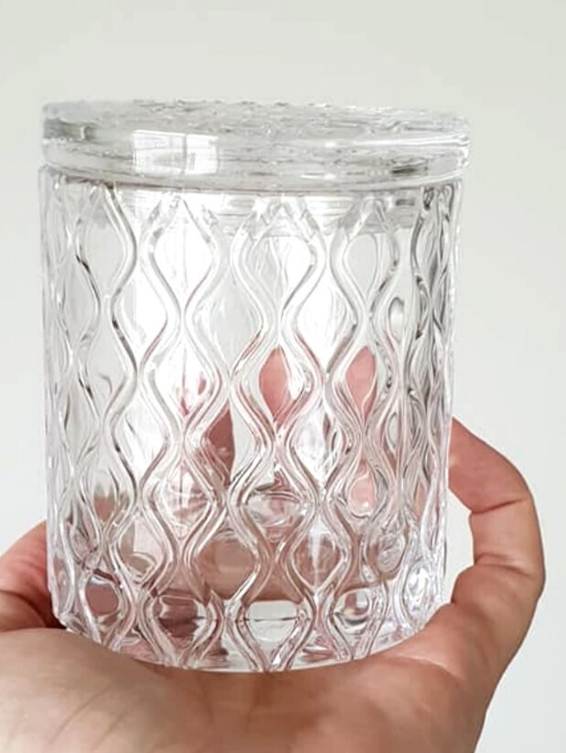 Amaris Luxury Candle Holder - Clear