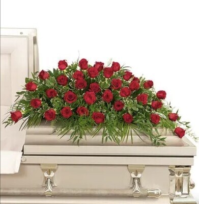 Eternal Love Casket Spray (36 roses)