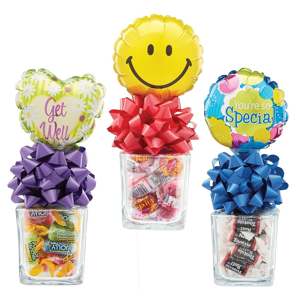 Occasion Votive with Candy and Balloon