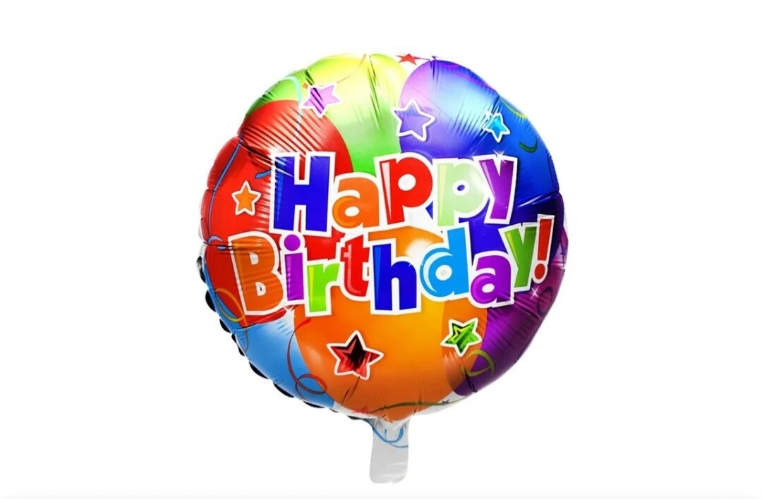 Happy Birthday Mylar
