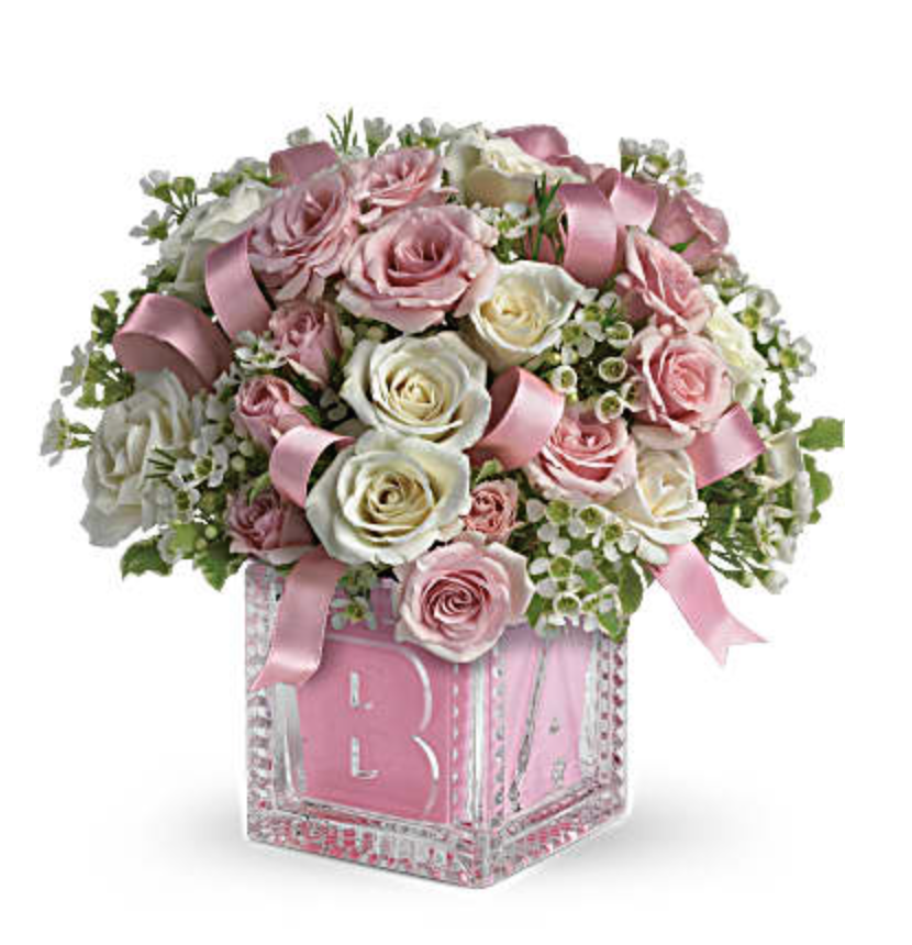Baby&#39;s First Block - Pink