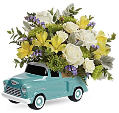 Chevy Trucking Blossoms Bouquet