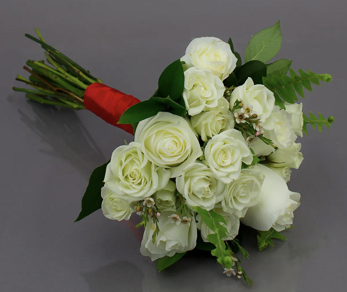 Rose Prom Bouquet  (Asst. Colors)