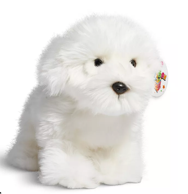 10&quot; Maltese Puppy Dog Toy