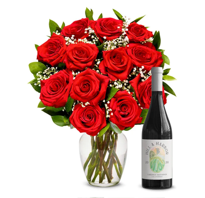 Wine &amp; Rose (Red)