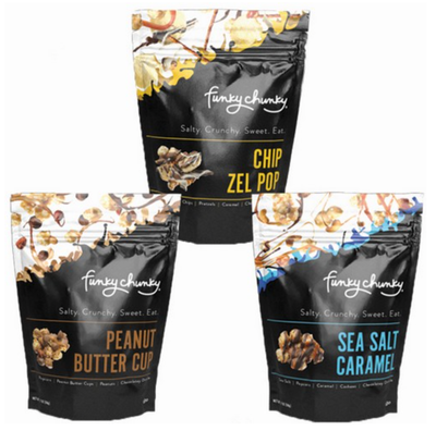 Funky Chunky Popcorn Chip-Zel Pop 56g/2 oz (KOSHER)