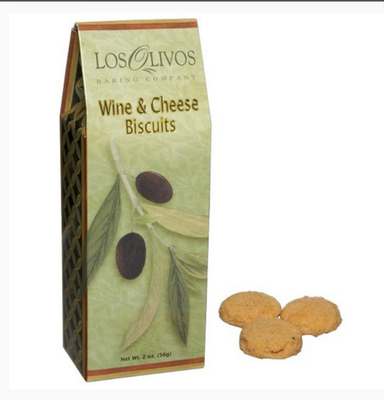 Los Olivos Wine and Cheese Biscuits 56g/2oz