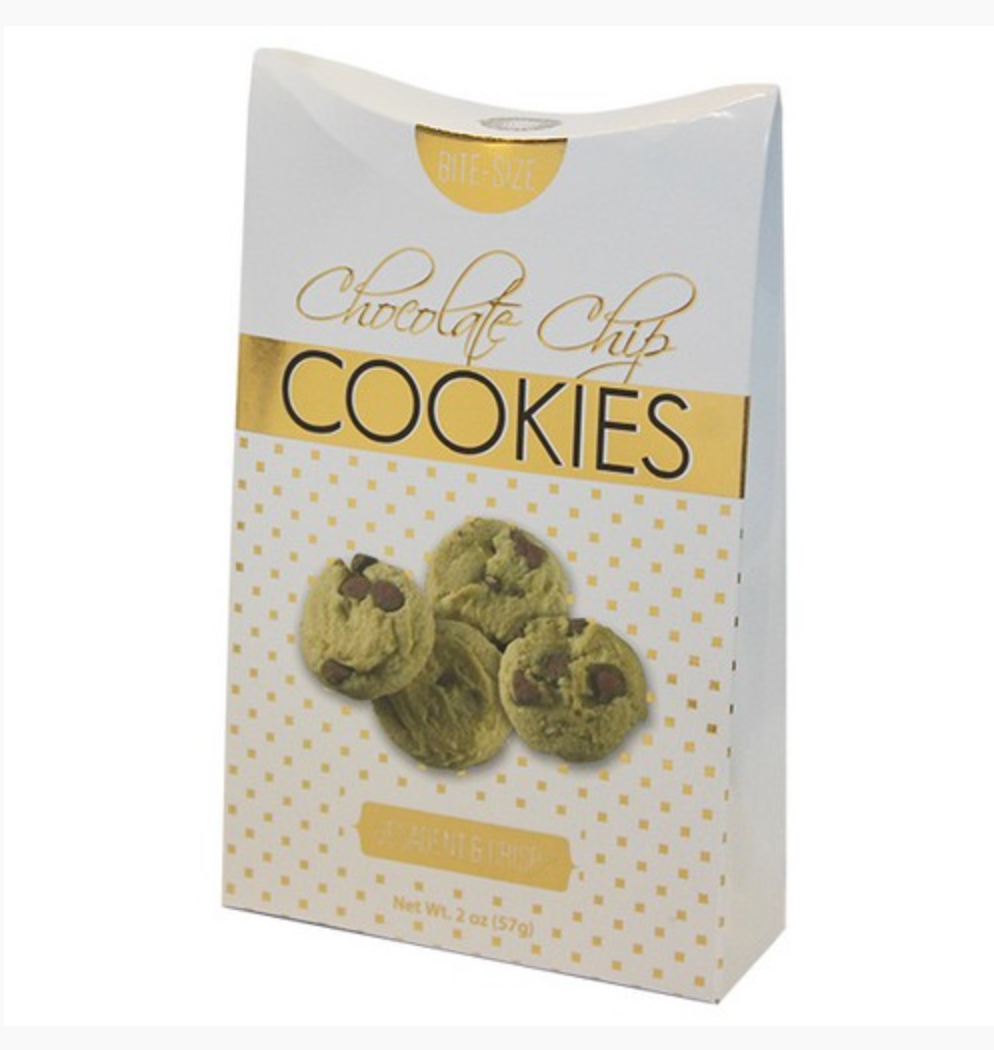 Sonia&#39;s Favourite Bite-size Choc Chip Cookies White   57g/2oz