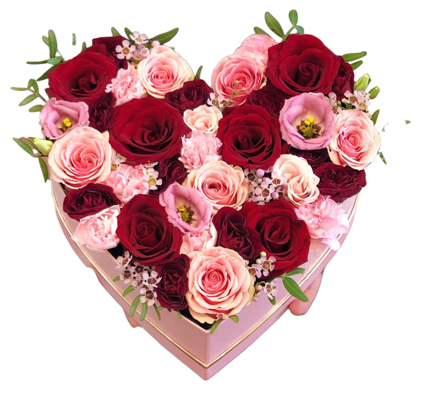 Heart Shaped Box (Pink &amp; Red)