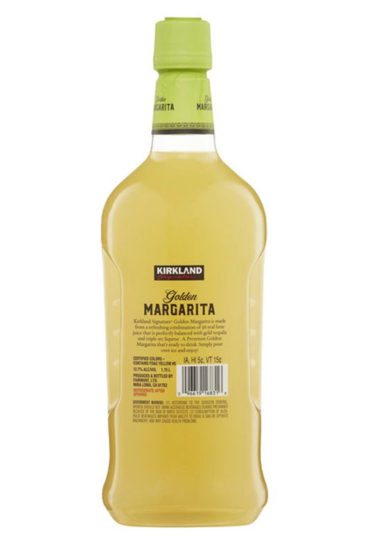 Kirkland Signature Golden Margarita Ready-To-Drink, 1.75L