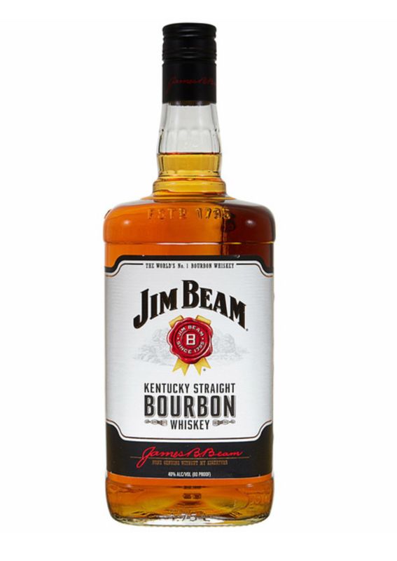 Jim Beam Bourbon Kentucky Whiskey, 1.75 L