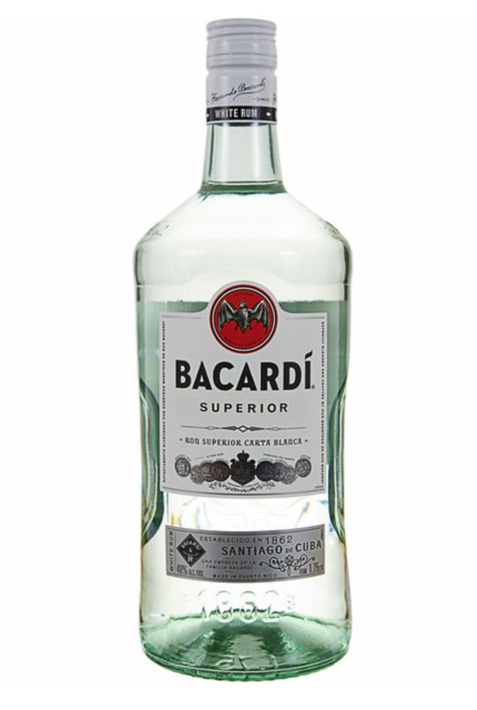 Bacardi Superior Light Rum, 1.75 L