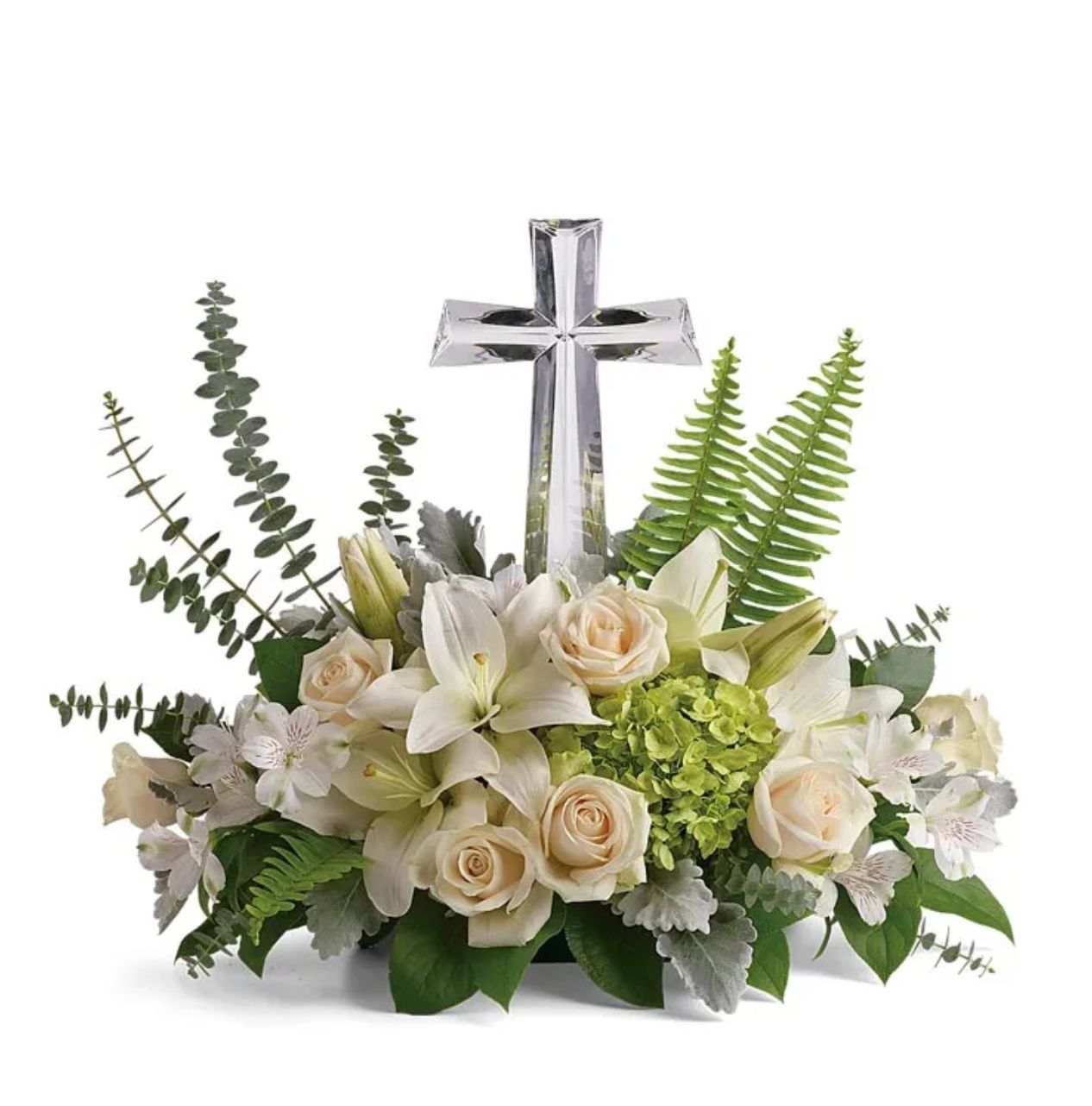 Crystal Cross Bouquet