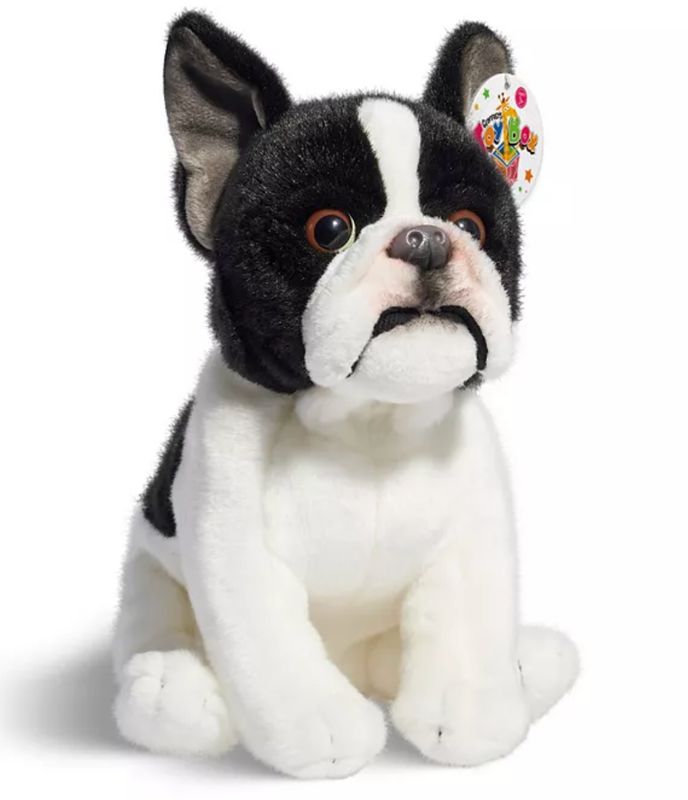 Geoffrey's Toy Box 10 inch Plush French Bulldog Puppy