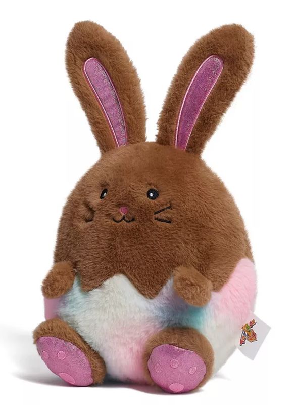 13.5" Chocolate Egg Bunny